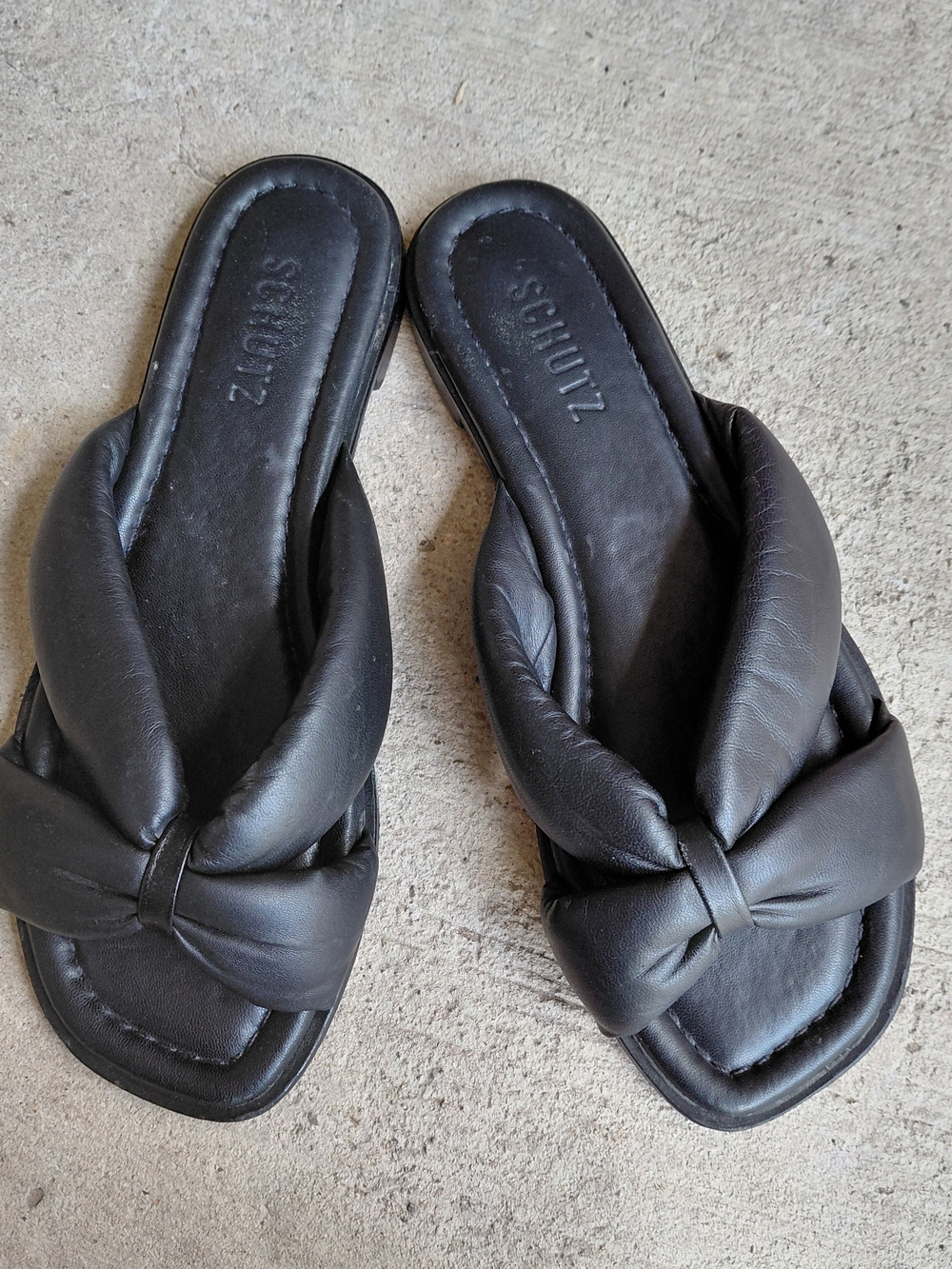 Schutz Fairy Flat Sandals